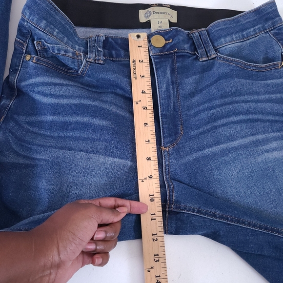 Democracy Ab Technology Slimming Boot Bootcut Jeans Size 14 - Picture 4 of 8